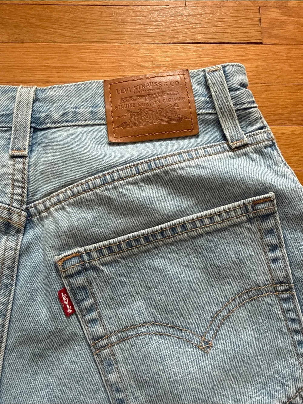 Levi’s Classic Light Blue Denim Men’s Shorts